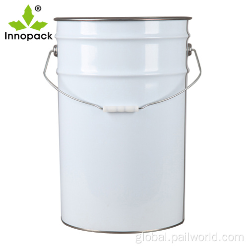 Large Metal Bucket With Handle 6 gallon metal tin buckets large with lid Supplier